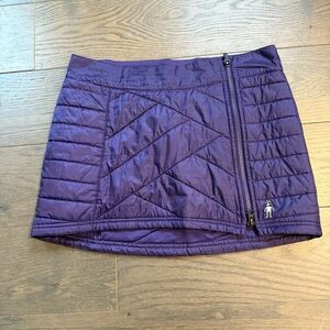 Smartwool Purple Puffer Skirt Sz Small